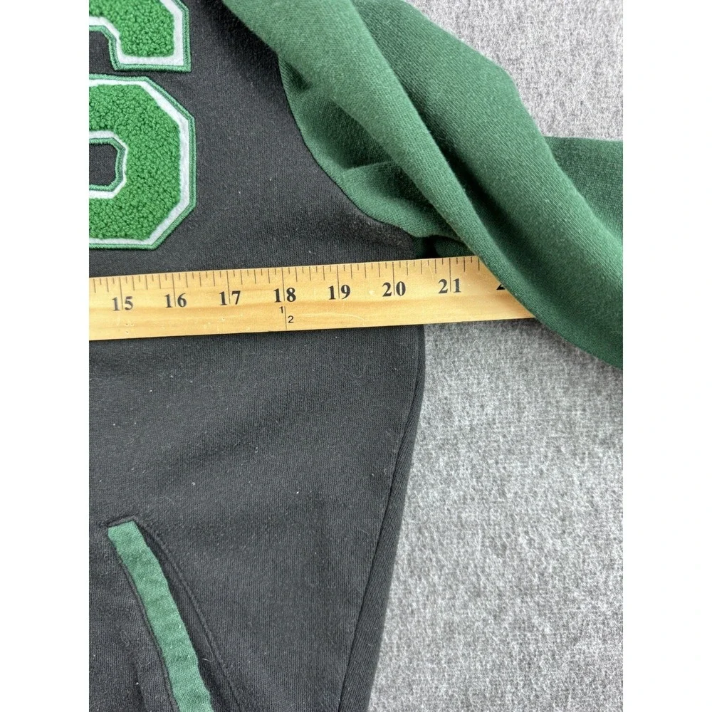 Harry Potter‎ Slytherin Hoodie Varsity Letterman Jacket Green Black Size Small